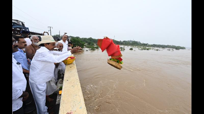 KCR directs officers to implement permanent steps to curb floods