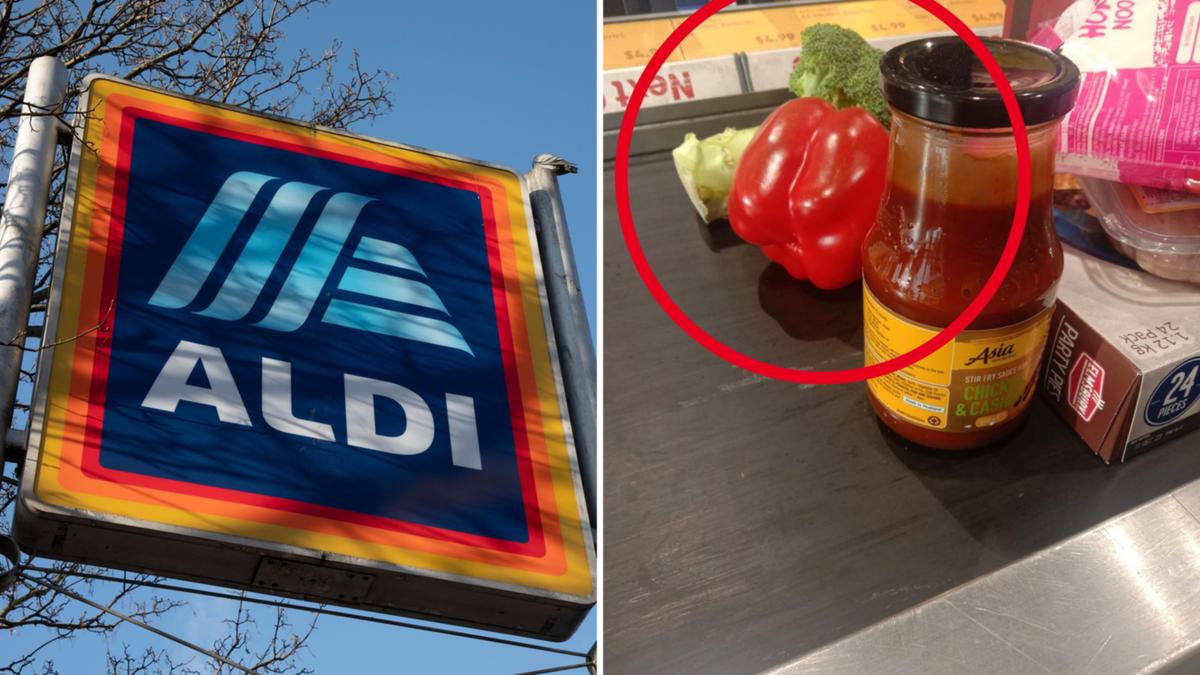 ALDI shopper’s warning over hidden hazard lurking on checkout conveyor belts