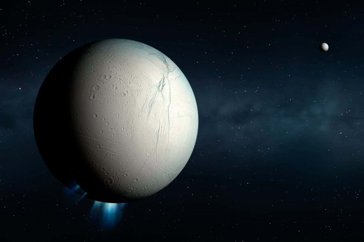 Enceladus’s oceans might possibly presumably also very smartly be the correct saltiness to gain lifestyles