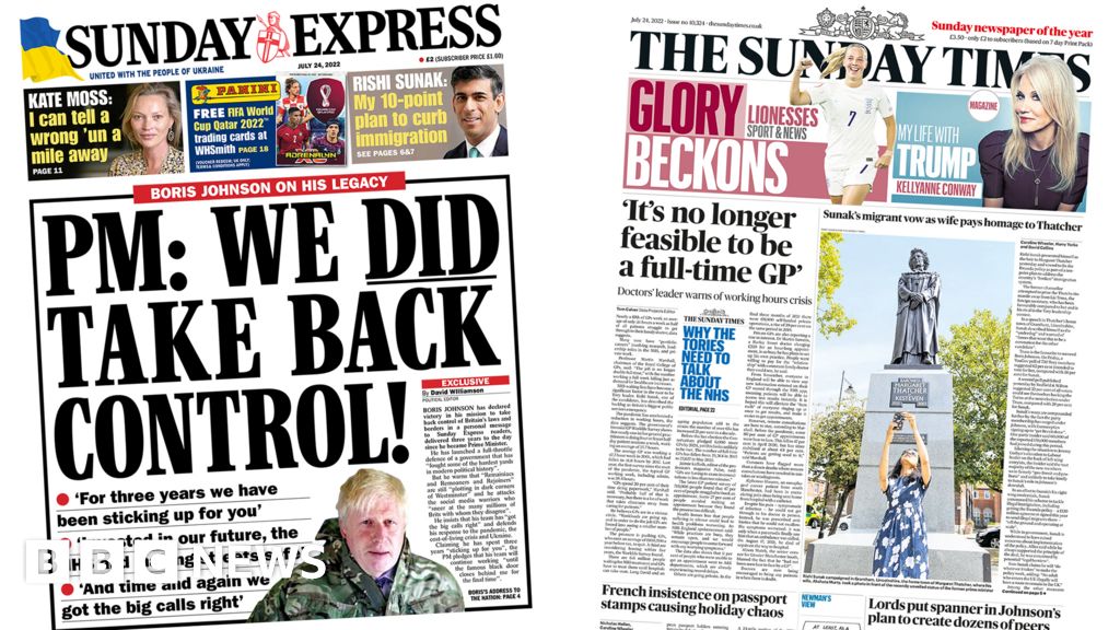 Newspaper headlines: ‘We took serve sustain watch over’ and GP working hours ‘disaster’