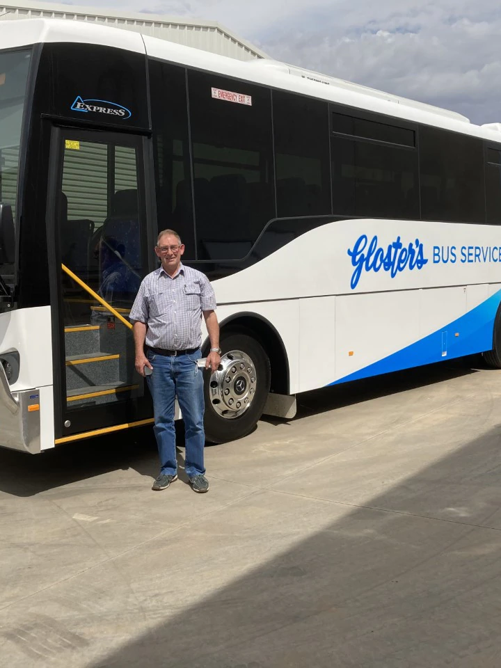 Hail to the driver: Recognition at closing for man unhurried using force of native Victorian faculty bus provider