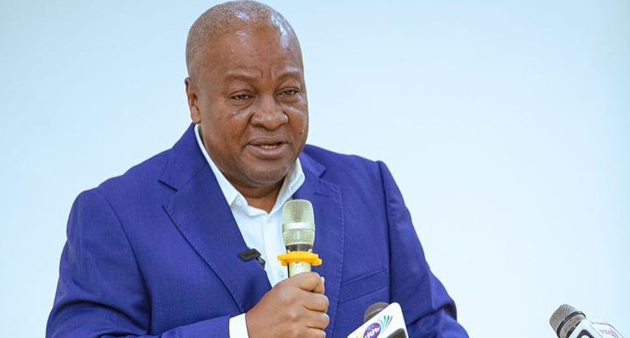 Controversy surrounding Atta Mills’ tomb pointless – Mahama