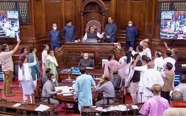 Parliament Monsoon Session dwell updates| Rajya Sabha Chair suspends MPs Dola Sen, Sushmita Dev, Nadimul Haque amongst others for remainder of the session