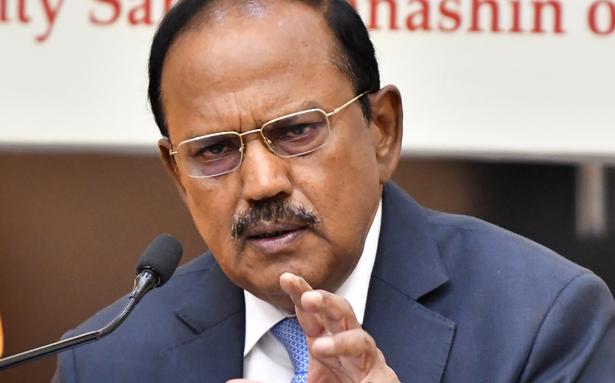 Defeat divisive voices attempting to hinder India’s growth: Ajit Doval – The Hindu