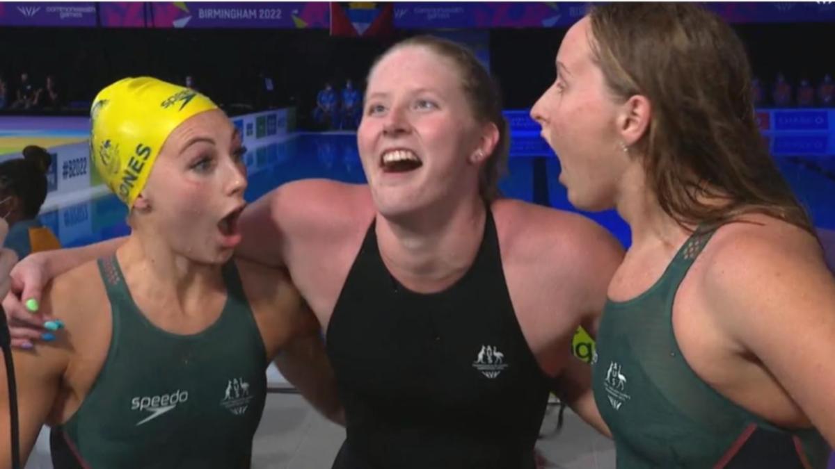 Look for the heartwarming second para-swimmer Katja Dedekind learns world file all through Channel 7 interview at Commonwealth Video games