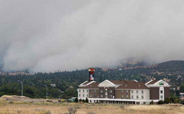 Wildfires in West explode in measurement amid hot, windy conditions