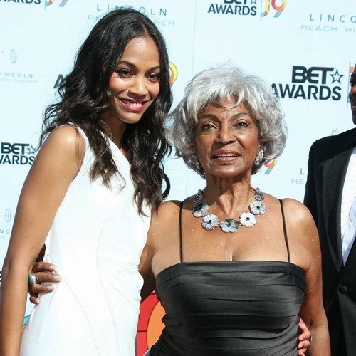 Zoe Saldana mourns Megastar Trot predecessor Nichelle Nichols