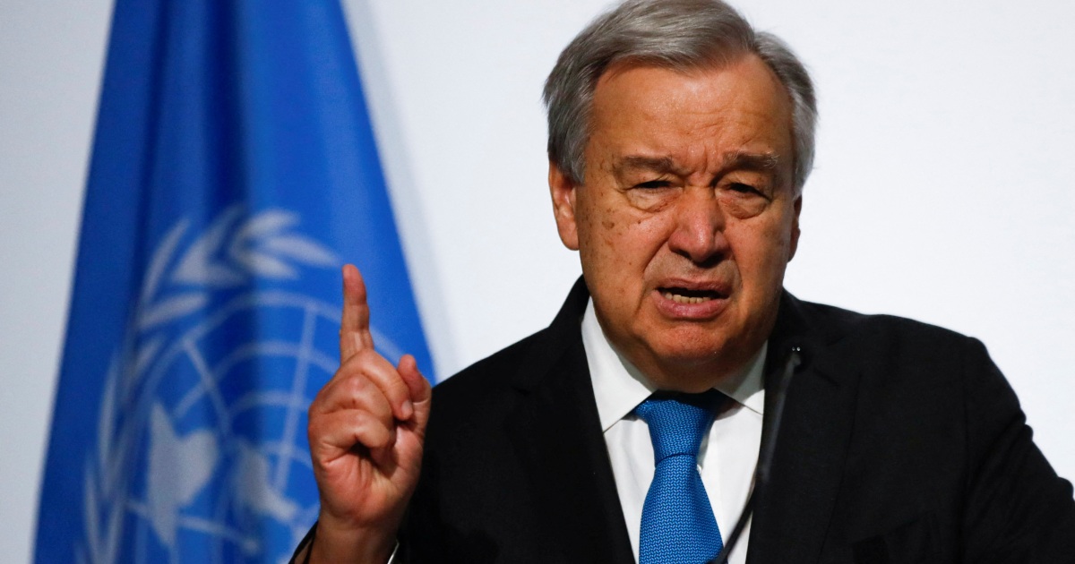 ‘Grotesque greed’: UN chief Guterres slams oil and gasoline companies