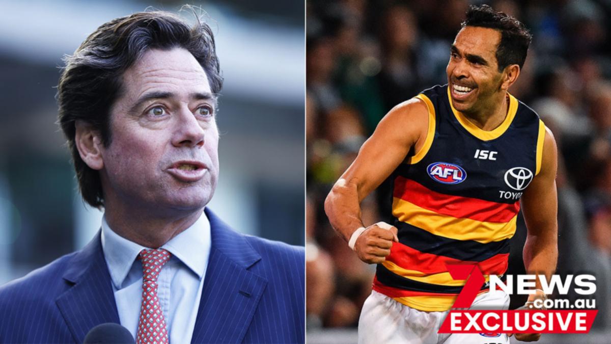 Gillon McLachlan slams ‘a shame’ in AFL apology to Eddie Betts and Adelaide Crows gamers at defective 2018 preseason camp