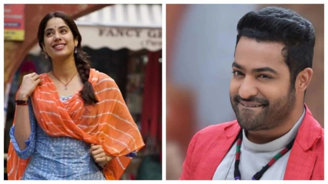 Janhvi Kapoor calls Jr NTR ‘a memoir’, wishes to work with him