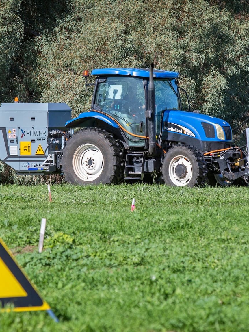 Electro-weeding trial returns promising ends up in WA