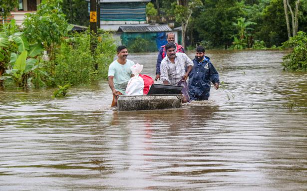 Kerala rain reside updates | Orange alert in 8 districts; 4 shutters of Malampuzha dam opened