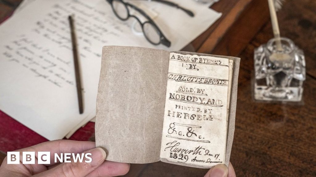 Tiny manuscript by Charlotte Brontë returns residence to Haworth