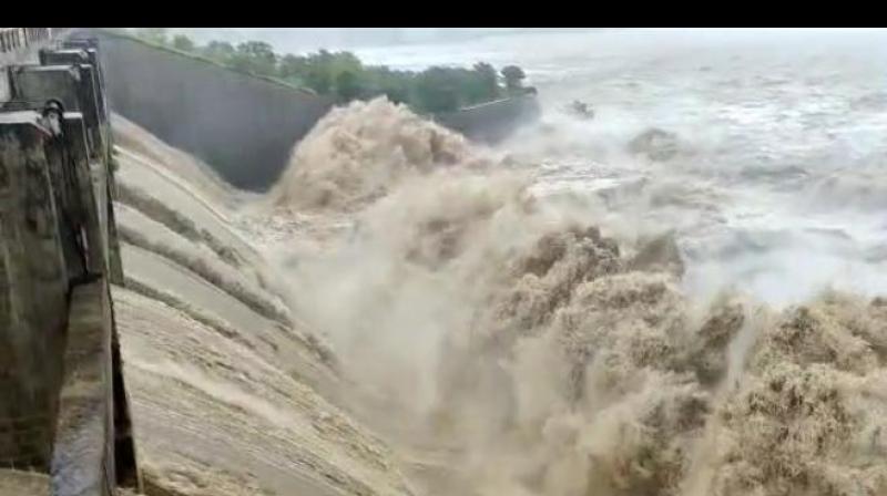 Peruru dam overflows, first time in its historical past