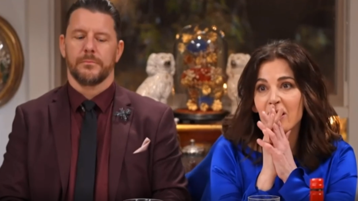 MKR 2022: Nigella Lawson, Manu Feildel ‘heartbroken’ as Alice and Peter serve up ‘inedible’ dessert