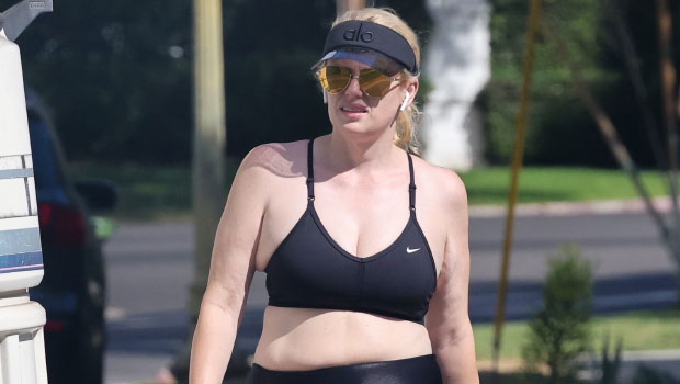 Rebel Wilson Rocks Unlit Sports actions Bra & Matching Leggings As She Heads To The Gymnasium: Portray