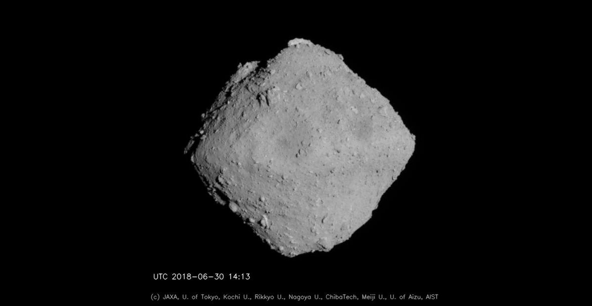 Asteroid Ryugu contains grime older than the photo voltaic machine