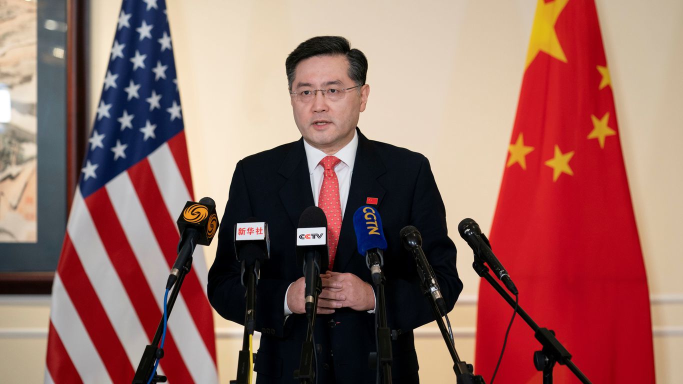 China’s ambassador warns U.S. of Taiwan penalties in rare D.C. media briefing