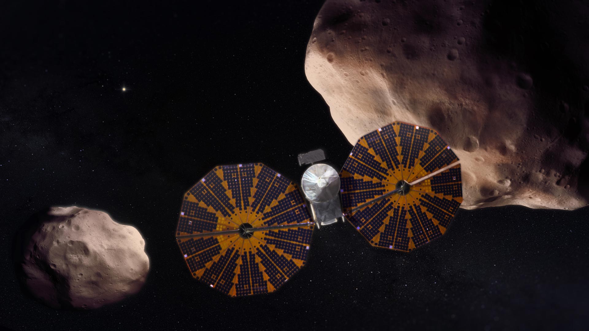 Moon Came upon Spherical Asteroid Polymele by NASA’s Lucy Team