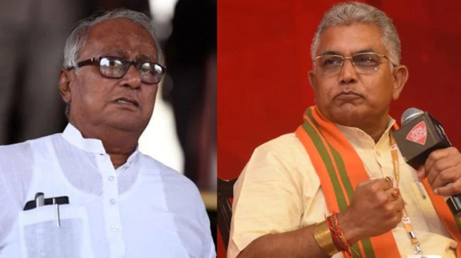 ‘He’ll be overwhelmed with shoes’: Dilip Ghosh’s commentary towards TMC chief sparks row