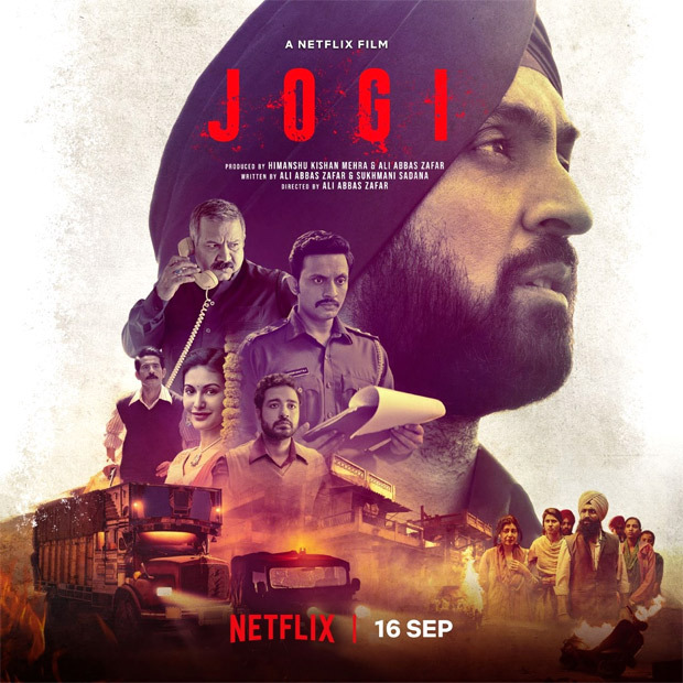 Diljit Dosanjh to headline Ali Abbas Zafar’s Jogi topic in Delhi in 1984; film to premiere on Netflix on September 16, 2022