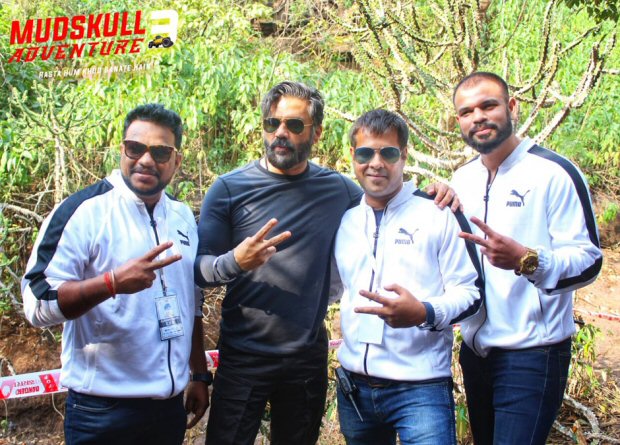 Mud cranium off-roading is the brainchild of Sam, Subodh and Ashish”, says Suniel Shetty