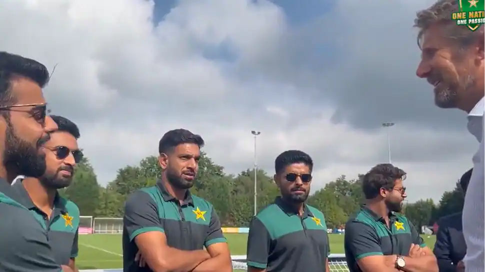 ‘Babar Azam is Cristiano Messi of cricket’: Shadab Khan introduces Pakistan captain to AFC Ajax players ahead of NED vs PAK 3rd ODI