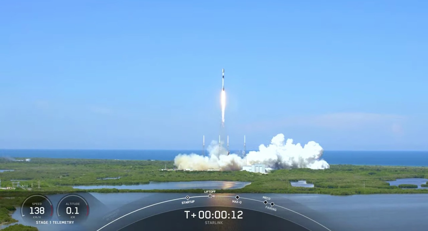 SpaceX launches fifty three extra Starlink satellites, lands rocket at sea all as soon as more