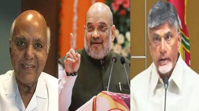 Ramoji Rao invites Amit Shah to RFC; would possibly per chance also merely strive to mediate for a return of TDP into NDA