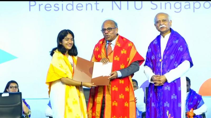 CSE grad wins IIT-Hyderabad’s gold for highest CCPA