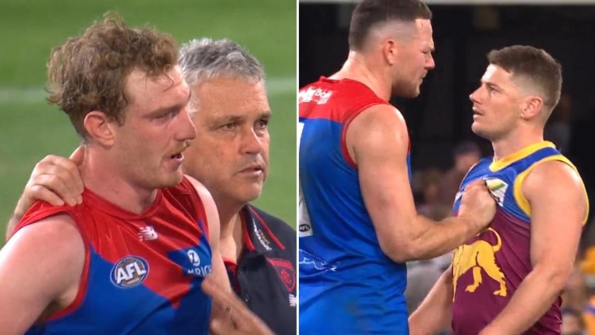 Dayne Zorko reportedly made reference to Harrison Petty’s mother in sledge that left the young Melbourne Demons AFL neatly-known person in tears