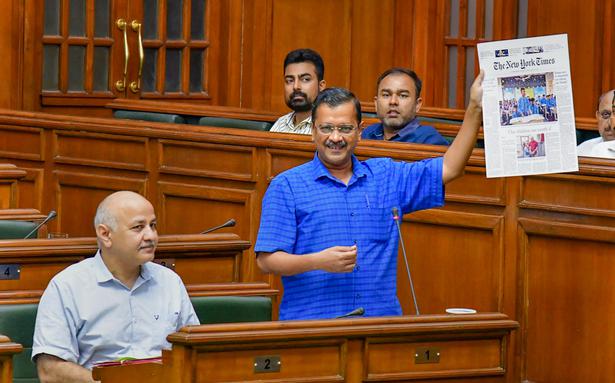 For Arvind Kejriwal offence is best defence