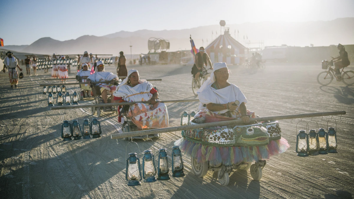 Burning Man shows how a riotous festival can be accessible