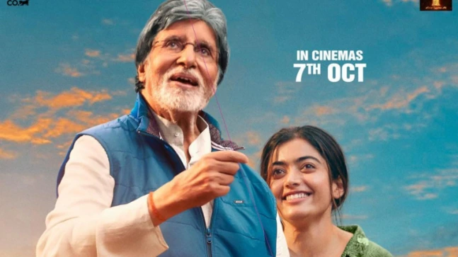 1st poster of Amitabh Bachchan, Rashmika Mandanna’s comedy drama Goodbye out! See here