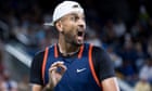 Nick Kyrgios sideshow rolls on with straight-sets defeat of JJ Wolf