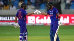 Asia Cup 2022: India race to fastest-ever 100 versus Pakistan in T20I