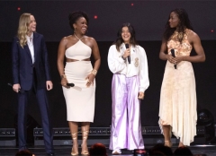 Brie Larson, Teyonah Parris & Iman Vellani Get All the Love at D23 for The Marvels