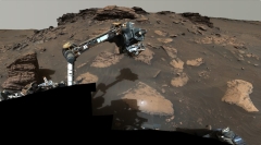 Mars Rover Sampling Top Prospect for Signs of Ancient Microbial Life