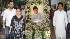 Kapil Sharma, Bharti Singh to Shailesh Lodha, superstars participate in Raju Srivastava’s prayer satisfy in Mumbai