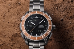 New Omega Marstimer watch keeps time in the world and the Red Planet