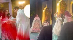 Richa Chadha, Ali Fazal dance to Ranjha at their sangeet. See