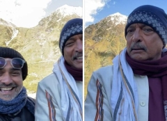 Nana Patekar climbs up a mountain in Kedarnath at the age of 72; director Vipul Mehta shares a video, watch!