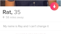 Guy puts his name as ‘Rat’ on Tinder by error. Web responds with memes