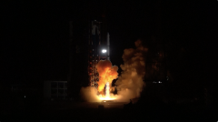 China releases 3 more spy satellites to orbit (video)