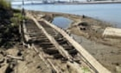 ‘Holy moly!’ drought-hit Mississippi River exposes 19th-century trading ship