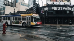 Native American female in area blown away by Mother Earth