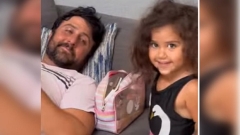 Viral video reveals little lady doing her dad’s makeup. Adorable, states Internet