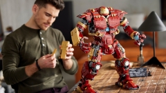 Dress with this amazing 4049-piece Lego Marvel Hulkbuster set coming later on this month