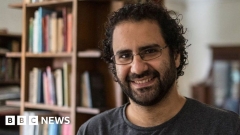 COP27: Jailed activist Alaa Abdel Fattah starts ‘water strike’