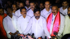 Jagadish Reddy on cloud 9 for attaining bypoll hat-trick